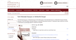 Desktop Screenshot of pdrdergisi.org